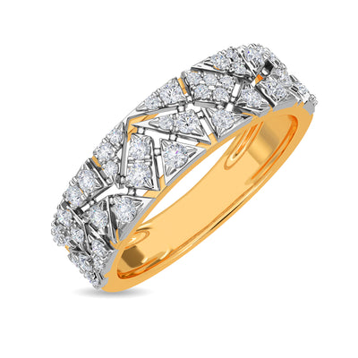 Designer Diamond Knot Ring by Jewelove JL AU 112